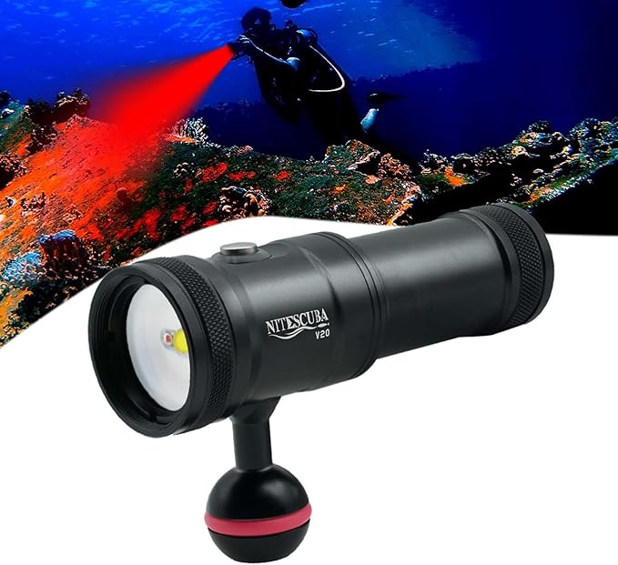 Dive Light Wide Flood Beam 2000lmn (5000mah)