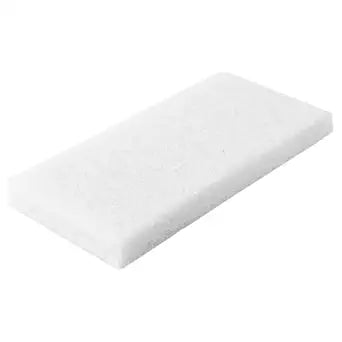 Pad White - Light Duty (5-pack) 4.5" x 10"