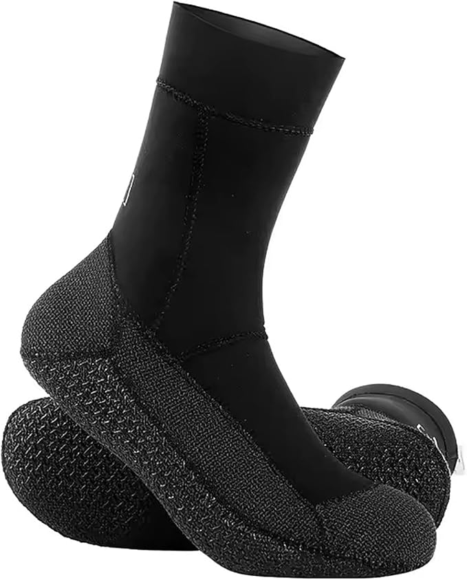 Dive Socks - 5mm Neoprene Kevlar – Durable Cut-Resistant