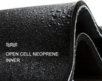 7MM OPEN-CELL Wetsuit, Beaver-Tail, Hooded, 2 Pieces