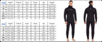 7MM CLOSED-CELL Wetsuit, Beaver-Tail, Hooded, 2 Pieces