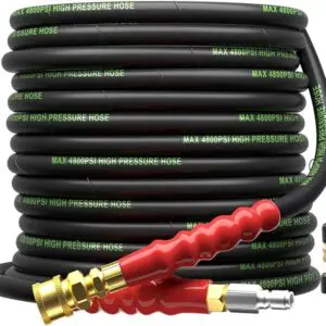 Durable pressure hose, labeled 4800 PSI