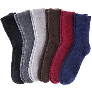 Cozy socks in assorted colors