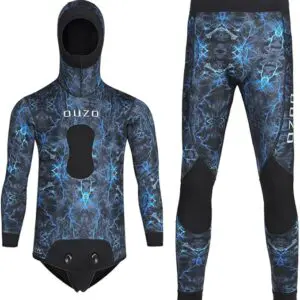 Full-body wetsuit with hood