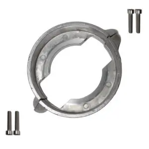 Metal ring with bolts