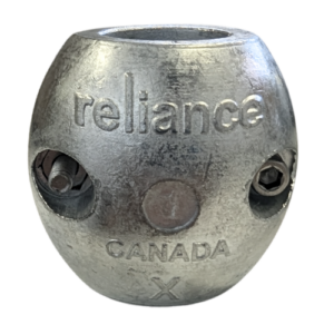 Industrial metal piece labeled "Canada